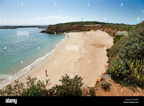 Beaches in La Cala del Aceite Conil de la Frontera Cadiz Andalusia Spain Stock Photo - Alamy