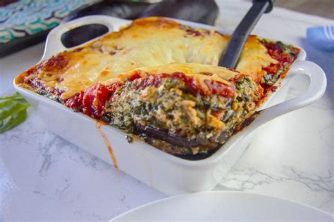 Spinach & Eggplant Lasagna