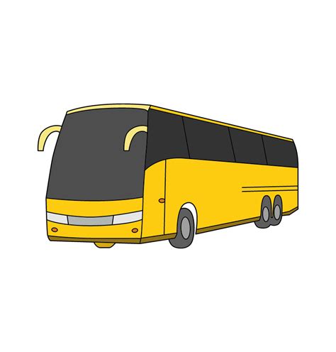 Yellow Bus Vector - Design Shop by AquaDigitizing