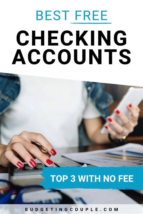 Best Free Checking Accounts With No Overdraft Fees | Checking account, Finance saving, Accounting