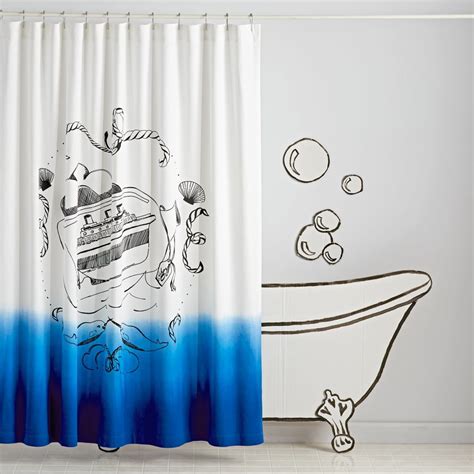 Ship in a Bottle Shower Curtain | Kids shower curtain, Kids bathroom shower curtain, Modern ...