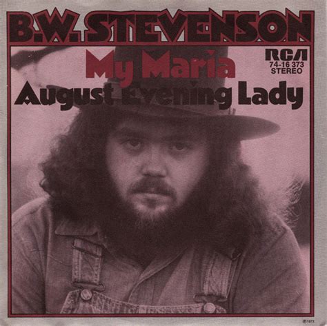 B.W. Stevenson – My Maria (1973, Vinyl) - Discogs