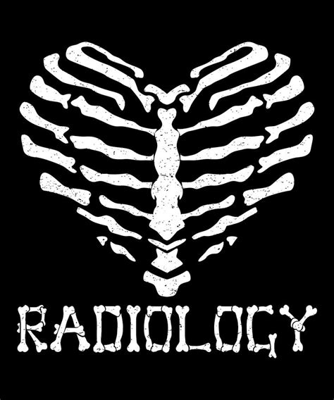 Radiology Skeleton Shirt XRay Radiologist Rad Tech Gift Digital Art by ...