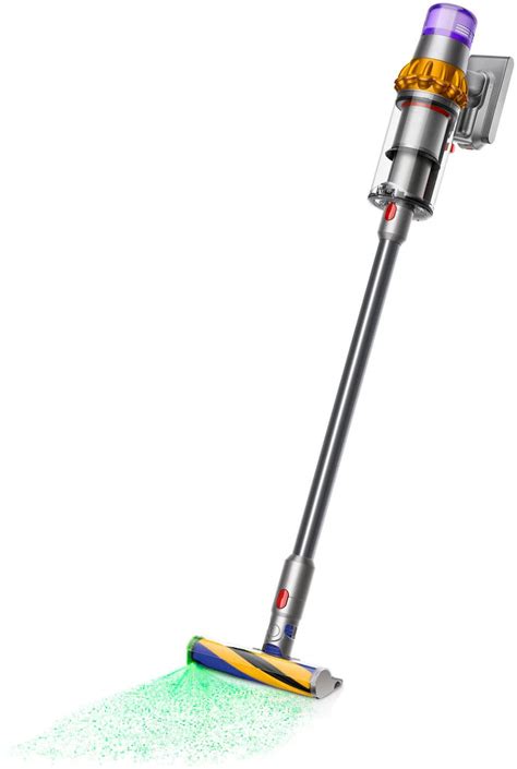 Customer Reviews: Dyson V15 Detect Extra Cordless Vacuum Yellow/Nickel ...