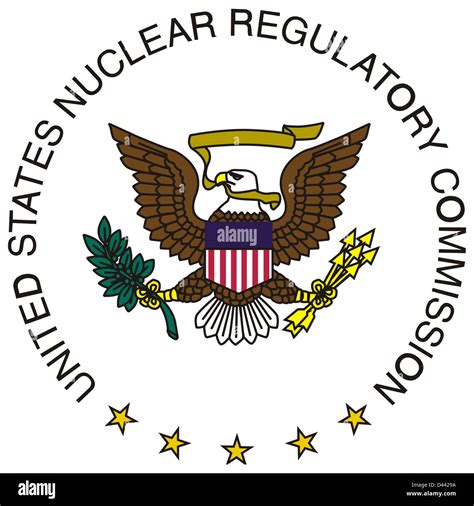 United States Nuclear Regulatory Commission seal emblem Stock Photo - Alamy