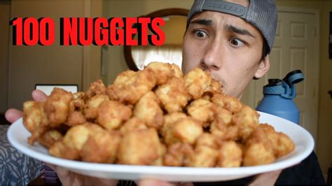 100 Chicken Nuggets Challenge | Challenge Accepted #1 - YouTube