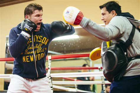 Photo Gallery: Saul "Canelo" Alvarez in Training