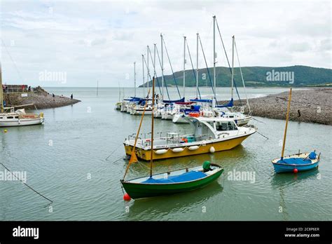 Porlock Weir, Somerset, England Stock Photo - Alamy