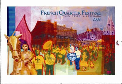 Krewe de Jeanne d'Arc: French Quarter Festival Poster Features Joan!