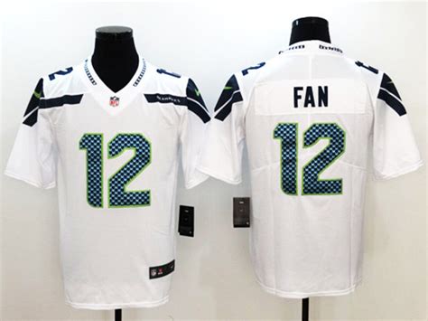 Seattle Seahawks 12th Fan White Vapor Limited Jersey|SEAHAWKS12VUW ...