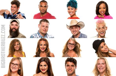 Big Brother 16 cast. Zach, Devin, Joey, Jocasta, Donny, Derrick, Caleb, Frankie, Amber, Brittany ...