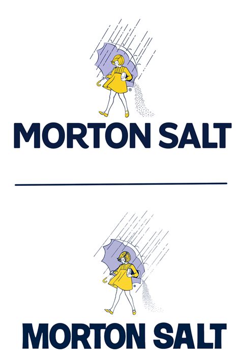 Before & After: Morton Salt Branding | Morton salt, Salt logo, Branding