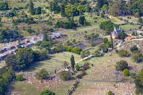 Aerial Stock Image - Rookwood Cemetery