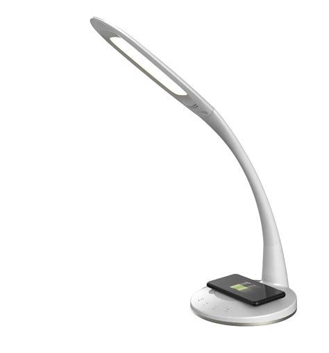 LED Table Lamp with QI Wireless Charger Desk Reading Bedside Night Light U15