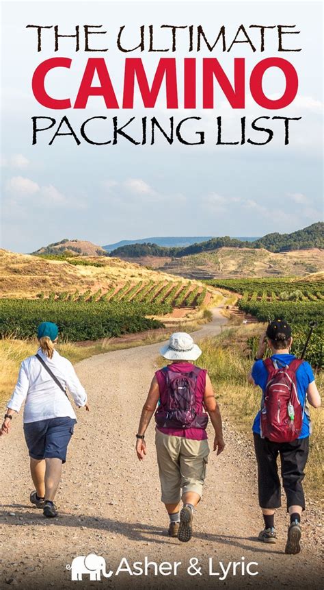 17 Top Camino de Santiago Packing List Items + What NOT to Bring. The Camino de Santiago can b ...