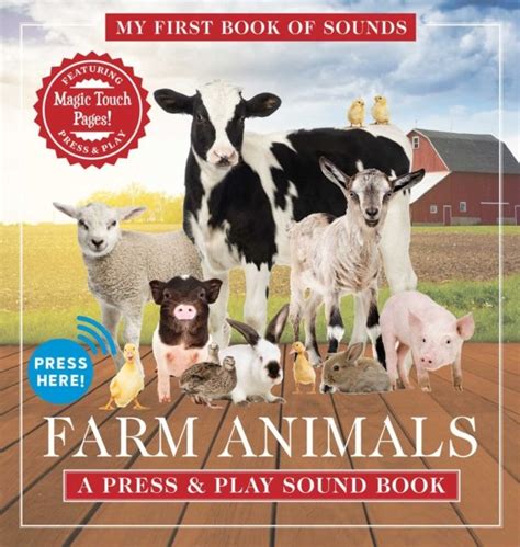 Farm Animals: My First Sound Book: A Press & Play Sound Book ...