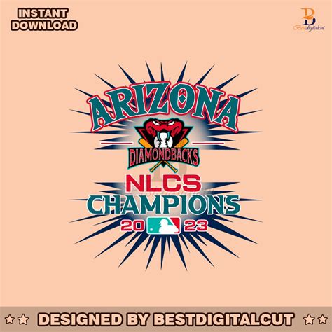 Arizona NLCS Champions Baseball Team World Series SVG File » Best ...