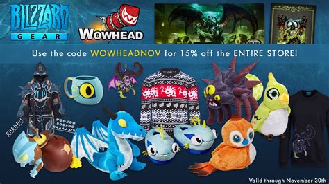 Blizzard Gear Shop Black Friday Discounts Now Live - Wowhead News