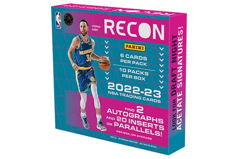 2022-23 Panini Recon Basketball Hobby Box – Three Stars Sportscards
