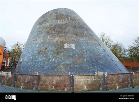 Exterior of the Peter Harrison Planetarium Royal Observatory Greenwich ...