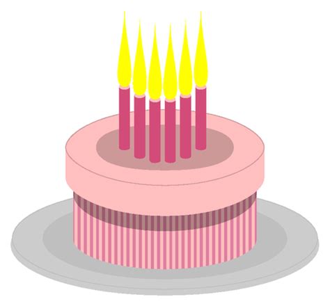 Birthday cake | TikZ example