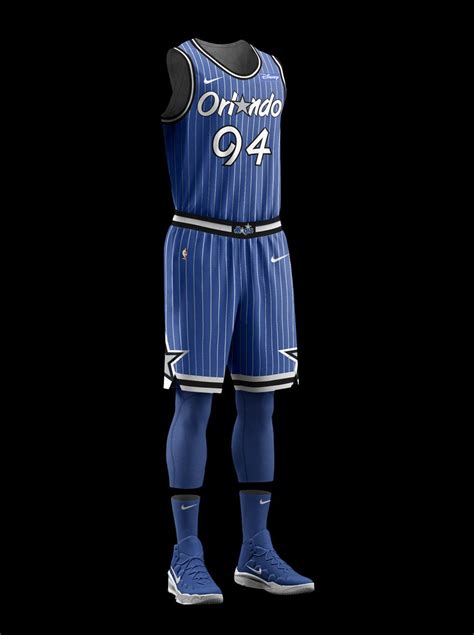 Shaq Magic Jersey Blue - Free Mockups Design - Jersey Mockups