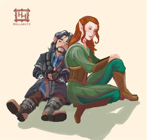 Kili + Tauriel by hollarity on DeviantArt | Kili and tauriel, Tauriel ...