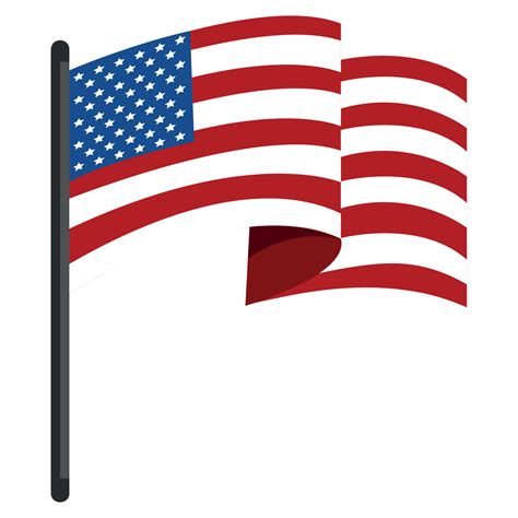 US flag national 16754936 Vector Art at Vecteezy