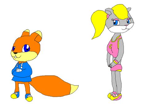 Conker and Berri by KendraTheShinyEevee on DeviantArt