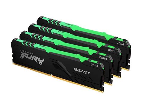 Kingston FURY 32GB KIT DDR4 3200MHz CL16 Beast RGB - Operační paměť ...