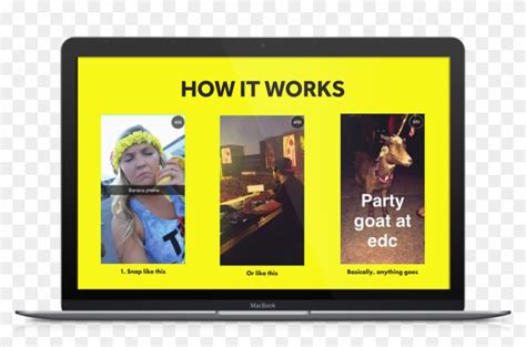 Snapchat Pitch Deck How It Works - Snapchat Story Ads Examples, HD Png ...