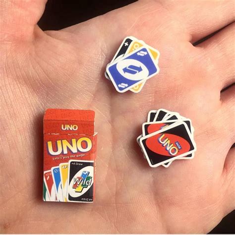 Mini Uno Cards Keychain | Uno Reverse Card