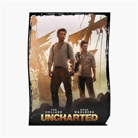 "UNCHARTED 2022 MERCH" Poster by SoniaMayi | Redbubble