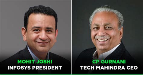 Infosys President Mohit Joshi To Join Rival Tech Mahindra As New CEO