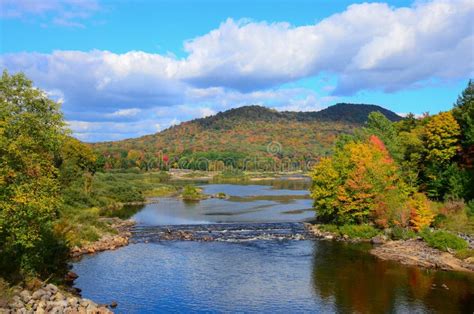 West Canada Creek Landscape Stock Image - Image of landscape, clouds: 45237619