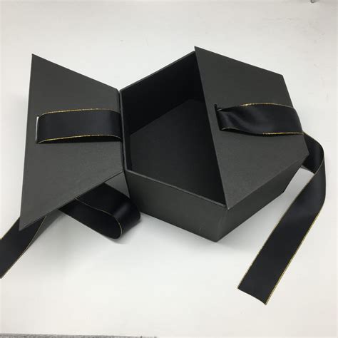 Custom 1000pcs Luxury Gift Boxes Black Ribbon Gift Boxes For Perfume - Weihua Packaging & Printing