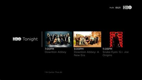 HBO Asia - Tonight Schedule Ident - YouTube