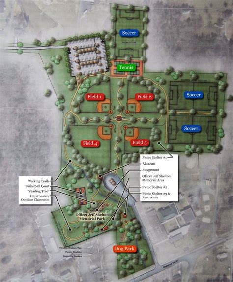 City of Locust, NC – Park Facilities/Map