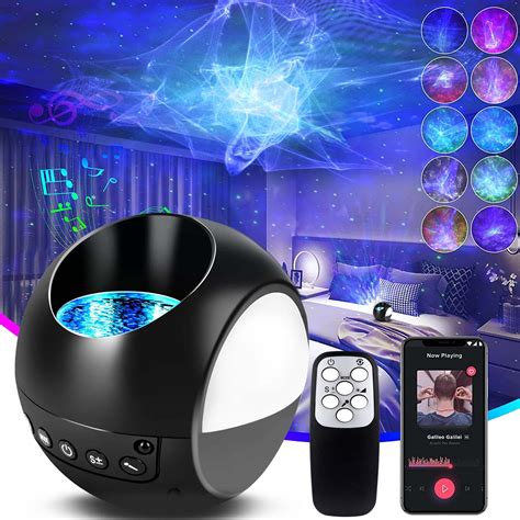 Buy 3D Aurora Star Projector, Galaxy Projector for Bedroom, 3 in 1 ...