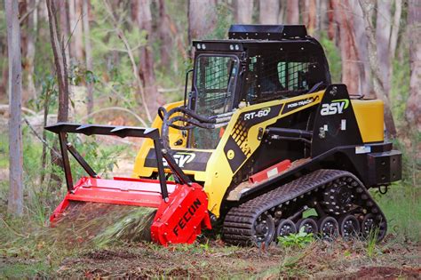 Fecon Forestry Mulchers: Excavators & Skid Steers, Mulching Tractors