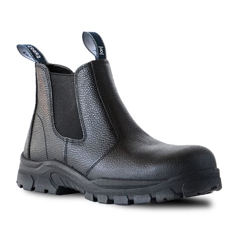 Bata Black Leather Cobra Safety Boot - Size 7 | Bunnings Warehouse