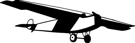 Download Vintage Plane Silhouette - Small Plane Vector Png ...