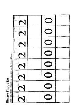 Binary Flippy Do by Jordan Budisantoso | TPT