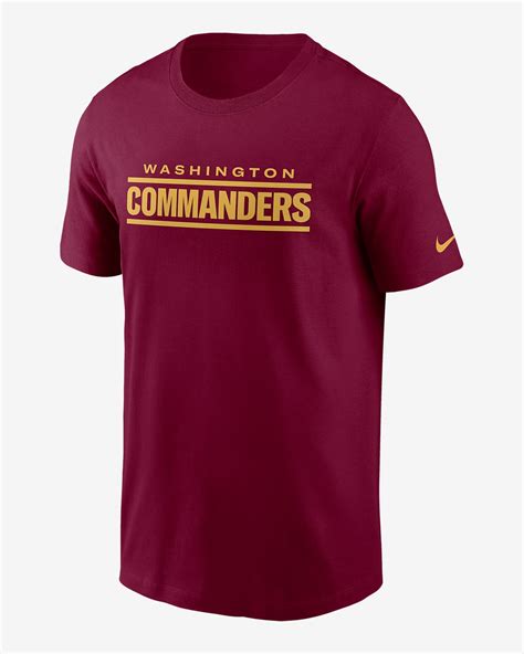 Nike Wordmark Essential (NFL Washington Commanders) Men's T-Shirt. Nike.com