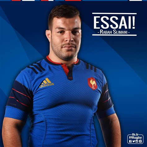 France Rugby on Twitter: "#XVdeFrance 44' ESSAI de @slimrab89 après une belle passe au pied de ...