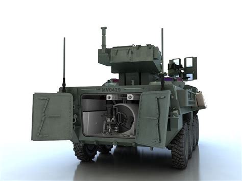 Stryker M1128 3D Model MAX MAT | CGTrader.com