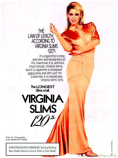 Virginia Slims 120’s ~ Cigarette Adverts [1985] – Retro Musings | Virginia slims, Vintage ...