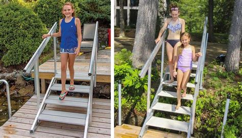 Aluminum Stair Kits for docks, hillside and waterfront access — The ...