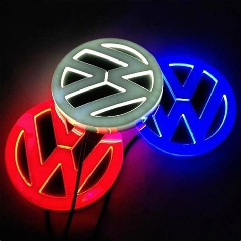 US$ 41.97 - 🚗4D Car Logo Badge LED Light - m.maicei.com | Car logos, Led logo, Car badges