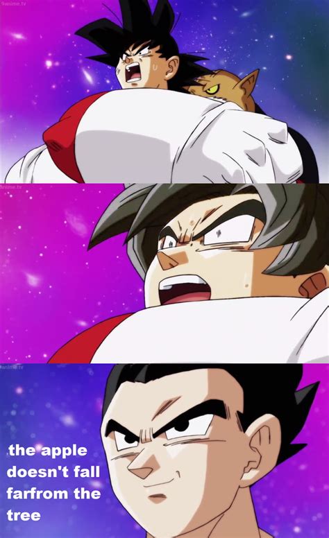 All I could think about was goku smiling while gohan was getting beat up by cell - 9GAG